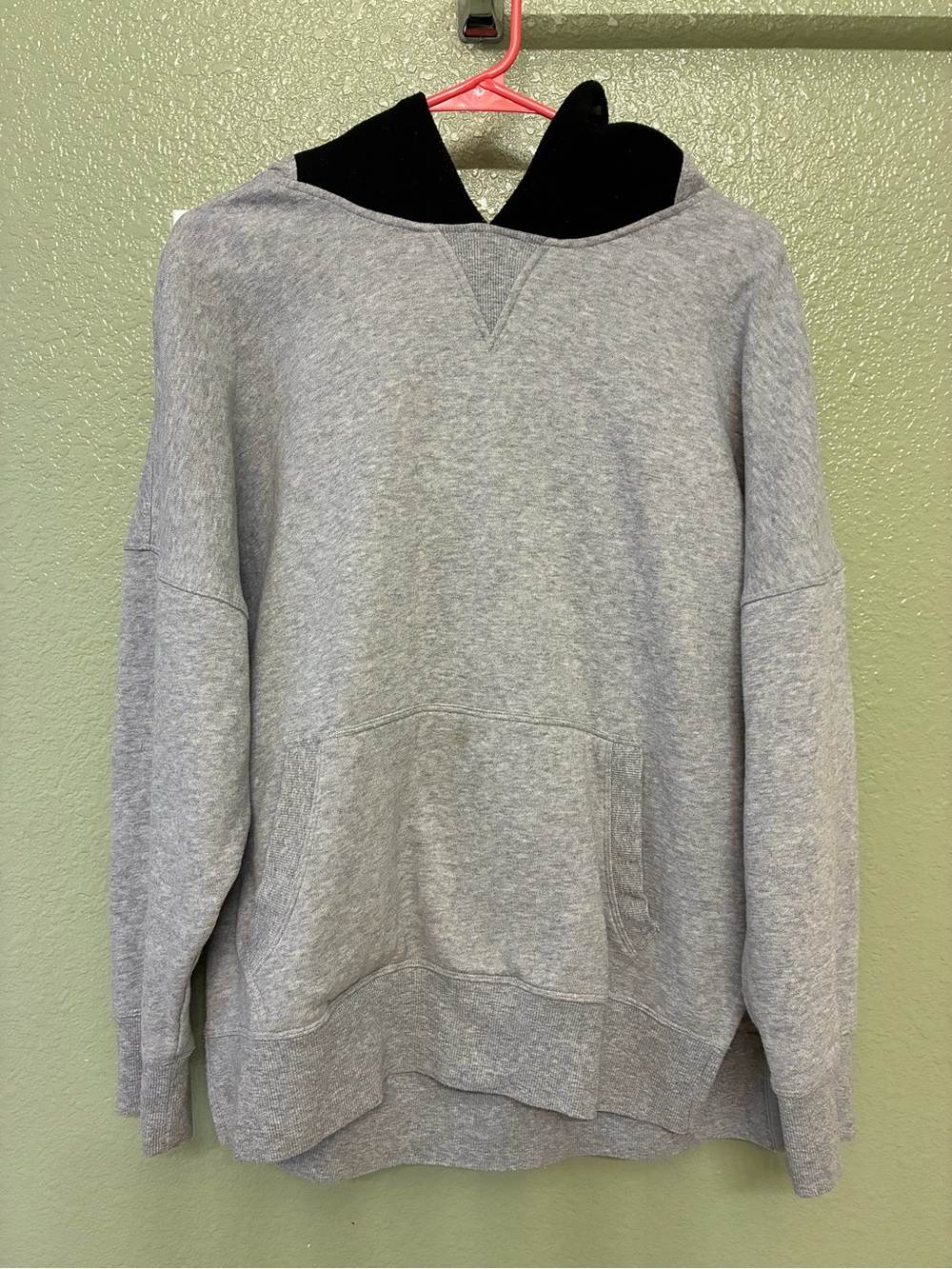 Calvin Klein women Grey Pullover Hoodie Sweatshirt